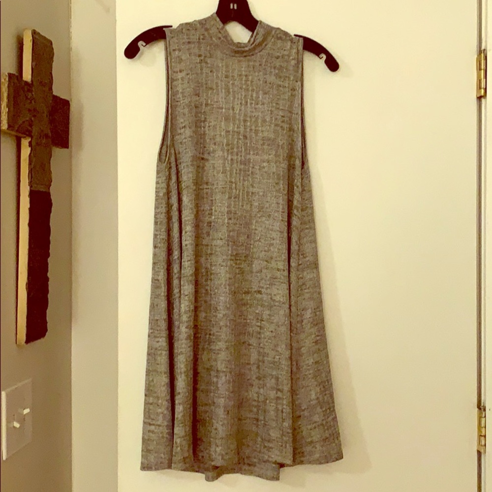 Karlie Sleeveless Turtleneck Sweater Dress